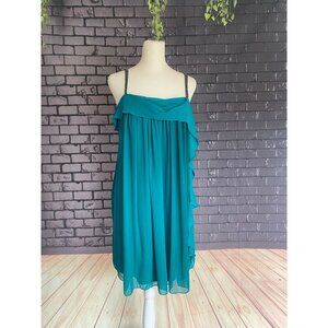 Phoebe Couture 100% Silk Spaghetti Strap Babydoll Party Dress 2
